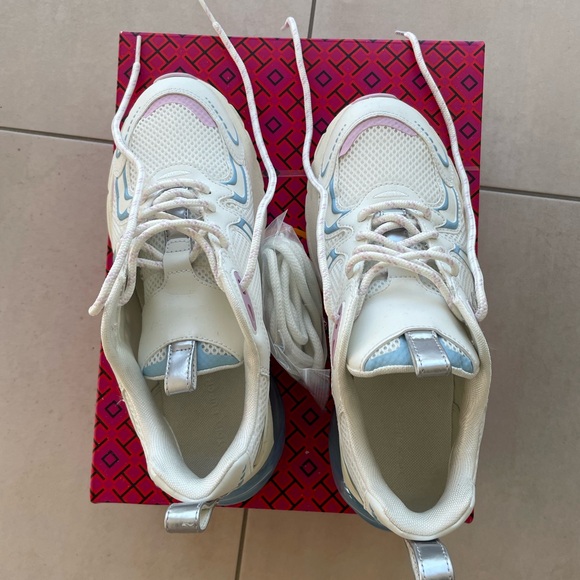 Tory Burch Good Luck Trainers size 8 - Picture 1 of 5
